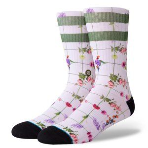 STANCE x PRESSED Floral print crew socks